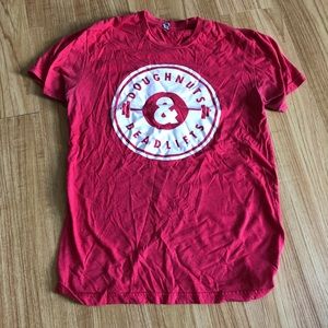 Doughnuts And Deadlifts Unisex Tee